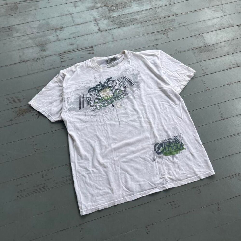 Ecko Unlimited Streetwear Y2K Graphic Tee Shirt